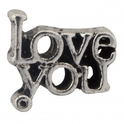 Love You Floating Charm