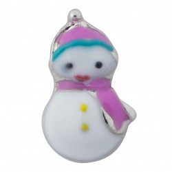 Snowman Floating Charm