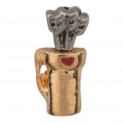 Arrow and Quiver Floating Charm