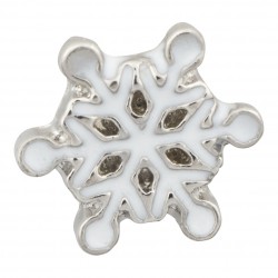 Snow Flake Floating Charm