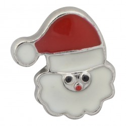 Santa Claus Face Floating Charm