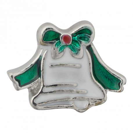 Holiday Bell Floating Charm