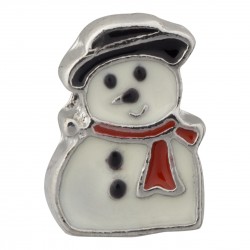 Snowman Floating Charm