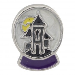Spooky House Floating Charm