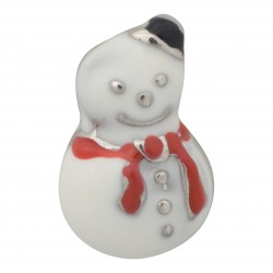Snowman Floating Charm