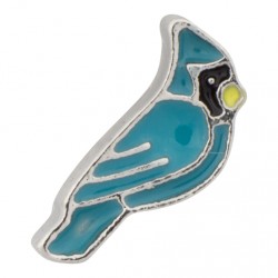 Blue Bird Floating Charm