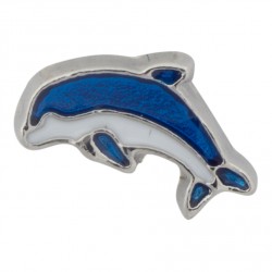 Dolphin Floating Charm