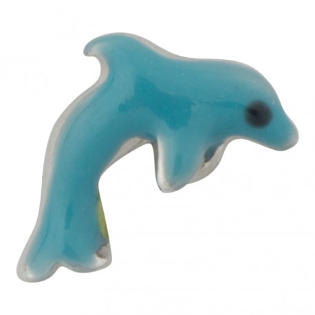 Dolphin Floating Charm