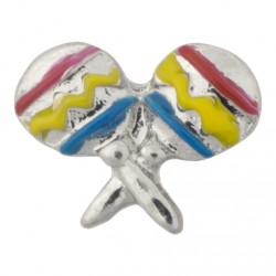 Maracas Floating Charm