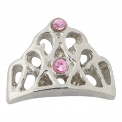Princess Tiara Floating Charm