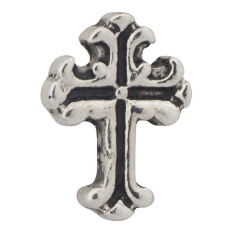Cross - Silver Floating Charm