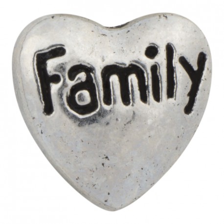 Heart - Family Floating Charm