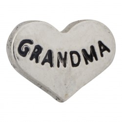 Heart - Grandma Floating Charm