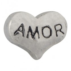Heart - Amor Floating Charm