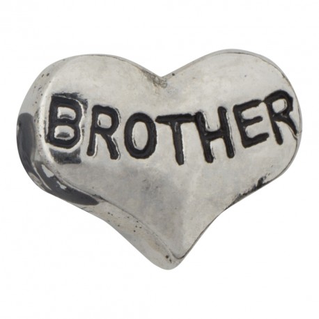Heart - Brother Floating Charm