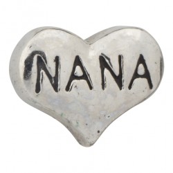 Nana Heart Floating Charm