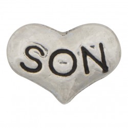 Heart - Son Floating Charm