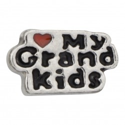 Love my Grand Kids Floating Charm