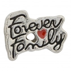 Forever Family Floating Charm