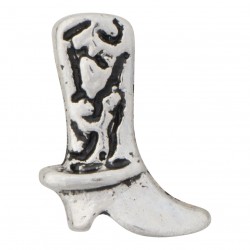 Cowboy Boot Floating Charm