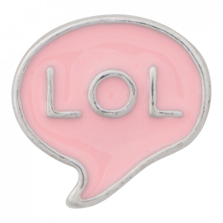 LOL - Pink Floating Charm