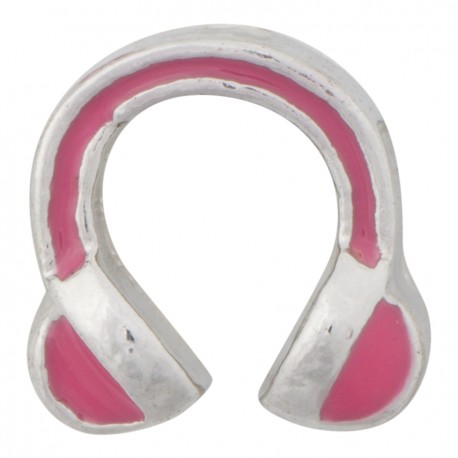 Headphones - Pink Floating Charm