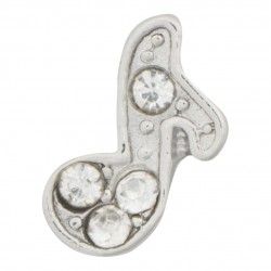 Music Note Floating Charm
