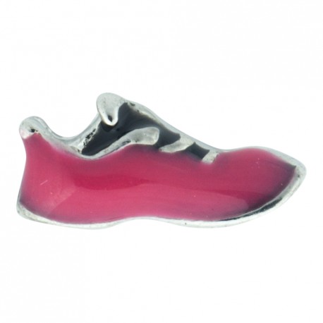 Running Shoe - Pink Floating Charm