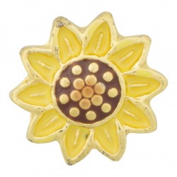 Sunflower - Flower Floating Charm