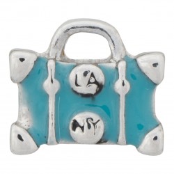 Suitcase - LA to NY Floating Charm