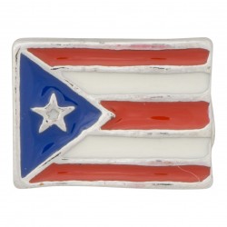 Puerto Rico Flag Floating Charm