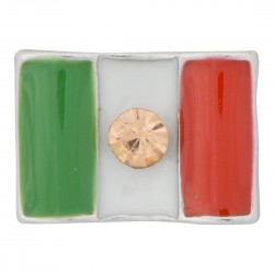 Mexico Flag Floating Charm