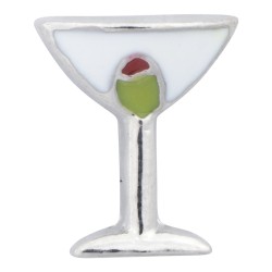 Martini Glass - Cocktail Floating Charm