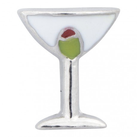 Martini Glass - Cocktail Floating Charm