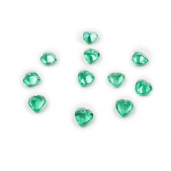Heart Crystal - Emerald