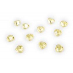 Heart Crystal - Topaz