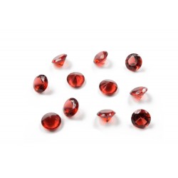 Round Crystal - Ruby