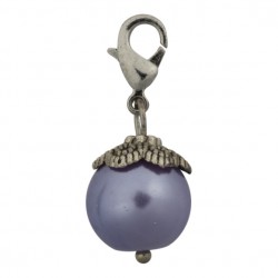 Pearl Dangle - Purple