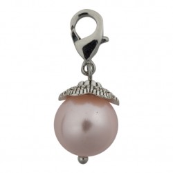 Pearl Dangle - Light Pink