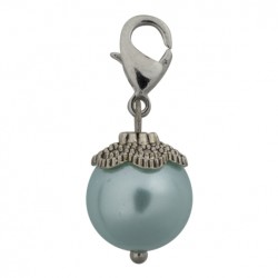 Pearl Dangle - Light Blue