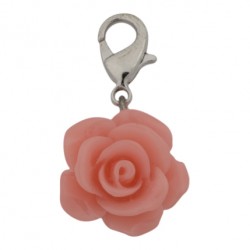Rose Dangle - Coral