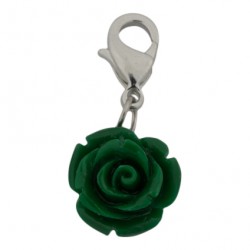 Rose Dangle - Green