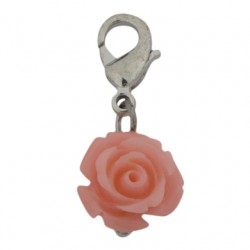 Rose Dangle - Coral
