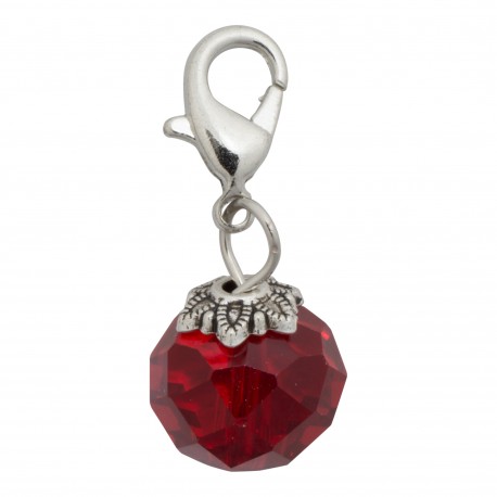 Crystal Dangle - Red