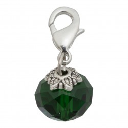 Crystal Dangle - Green