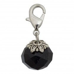 Crystal Dangle - Black