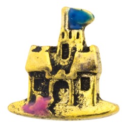 Sand Castle Floating Charm