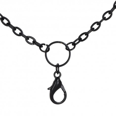 Oval Chain w/ Jump Ring - 28"