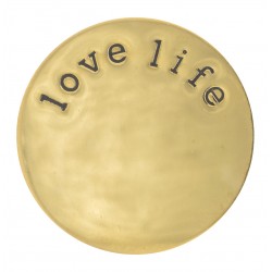 Love Life - Gold - Large