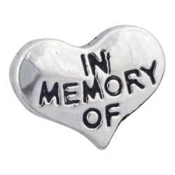 Heart - In Memory Of Floating Charm